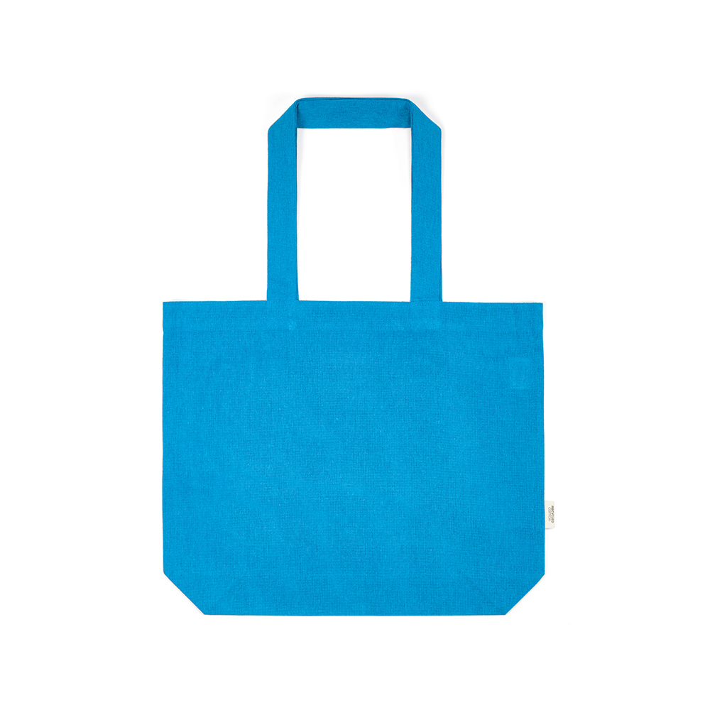 Sac cabas coton recyclé 180g prommotionel Kilimanjaro Bleu clair